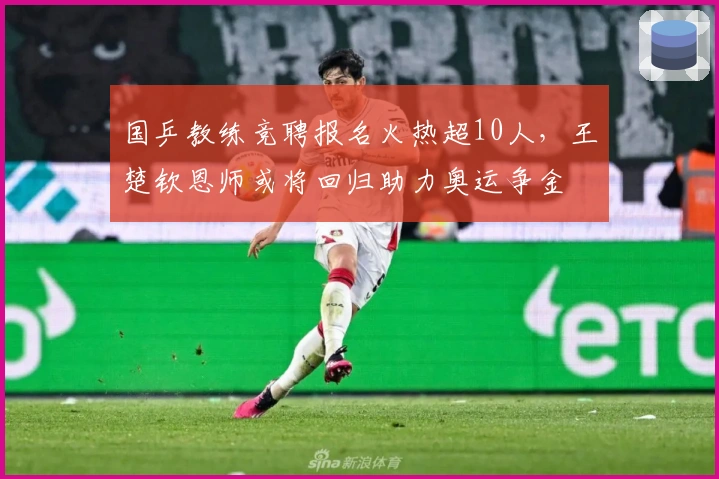国乒教练竞聘报名火热超10人，王楚钦恩师或将回归助力奥运争金